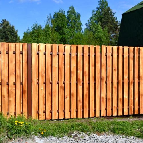 Забор штакетник