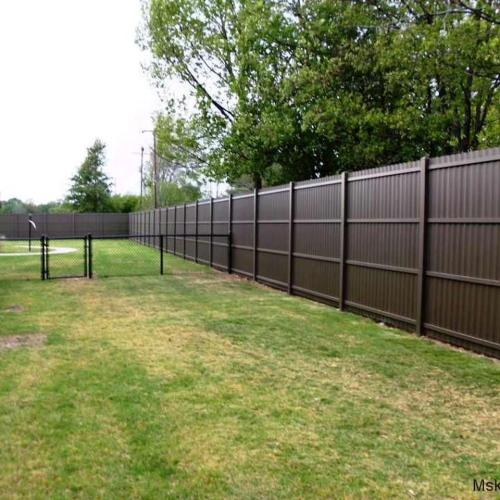 Забор из реек