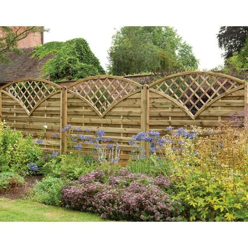 Деревянный забор