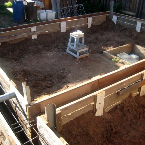 Опалубка для заливки бетона