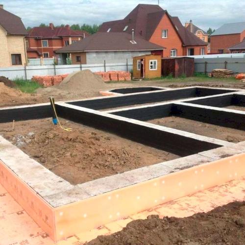 Ленточный фундамент