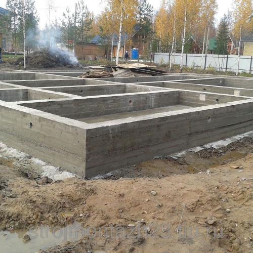 Ленточный фундамент