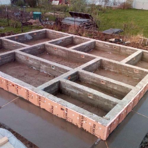 Под ленточный фундамент