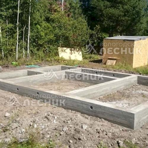 Монолитный ленточный фундамент