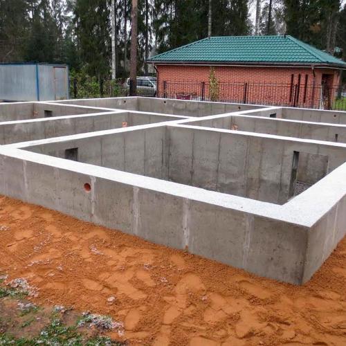 Монолитный ленточный фундамент самостоятельно