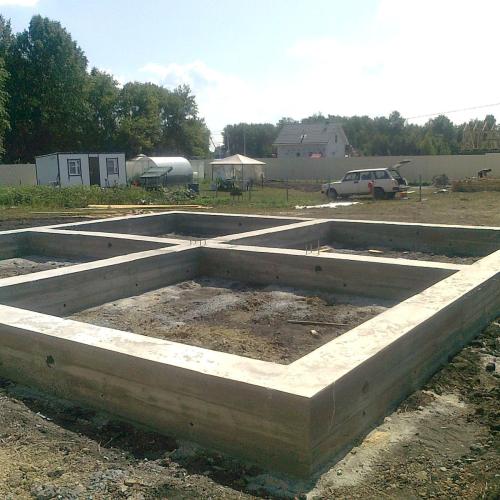 Правильный ленточный фундамент