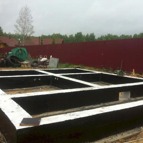 Правильный ленточный фундамент