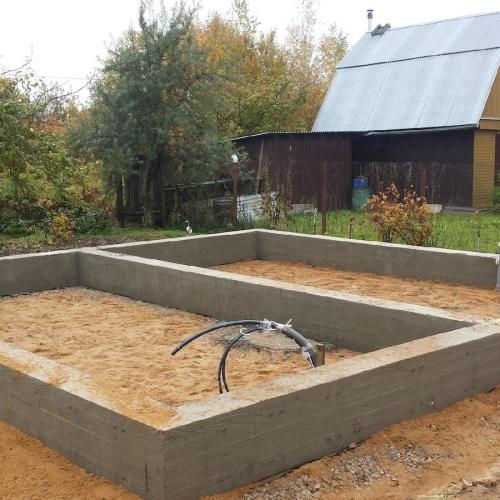 Ленточный фундамент