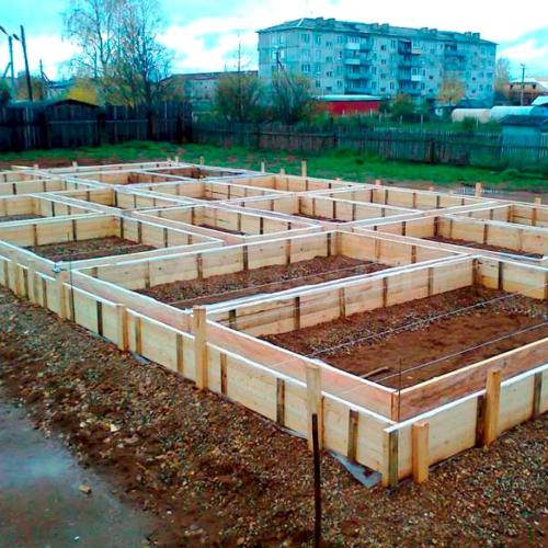 Опалубка для дома