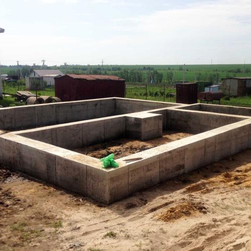 Бетон для ленточного фундамента