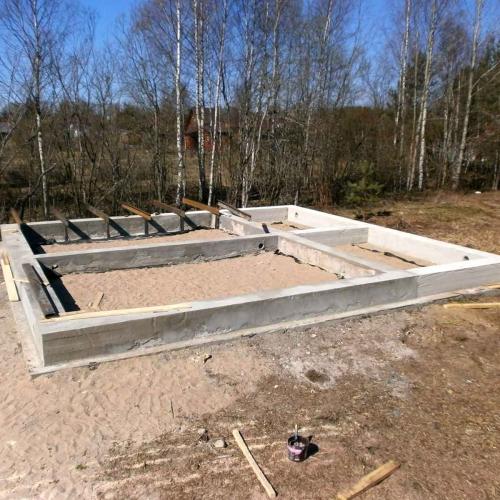 Армирование ленточного фундамента