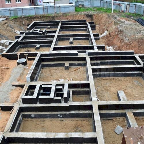 Фундамент под большой дом