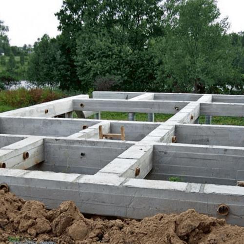 Фундамент под кирпичный дом