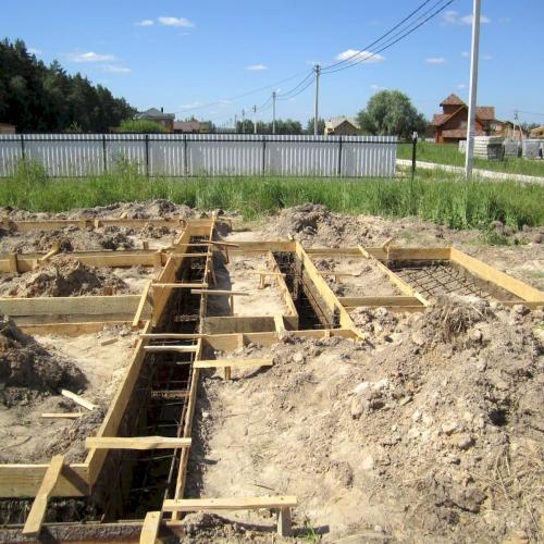 Армирование ленточного фундамента