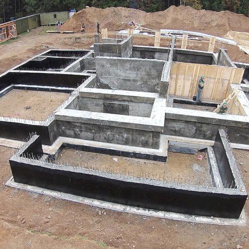 Ленточный фундамент