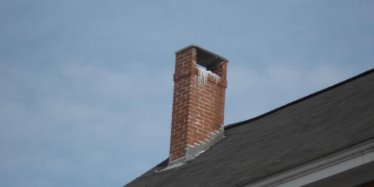 Конденсат в кирпичном дымоходе