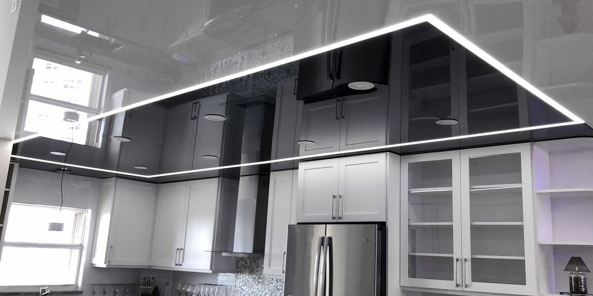 Технология монтажа натяжных потолков