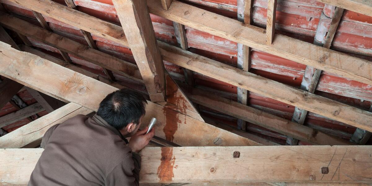 Ремонт простой деревянной кровли